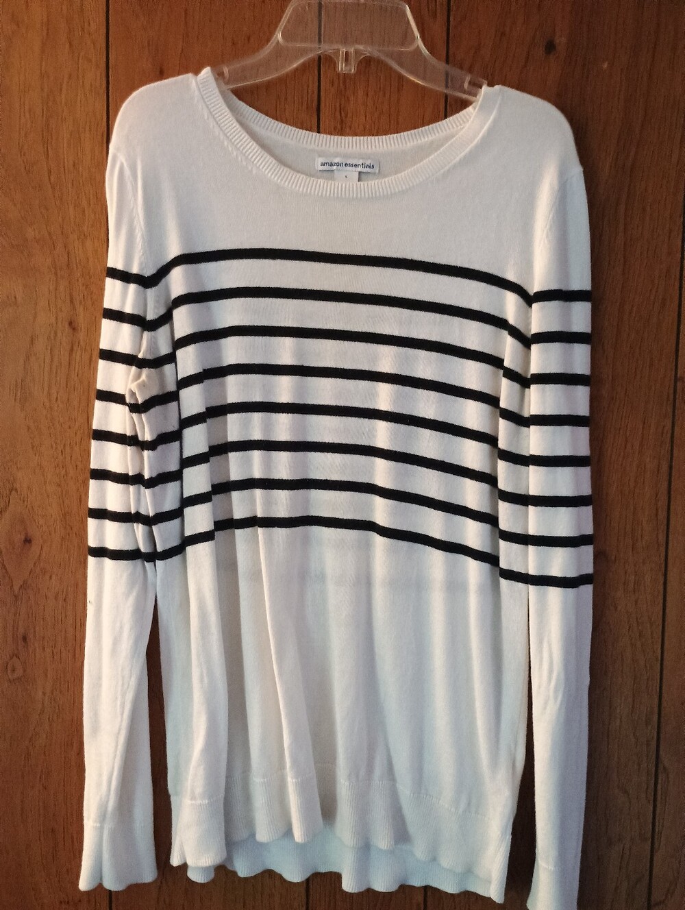 Amazon Essentials Striped Sweater L